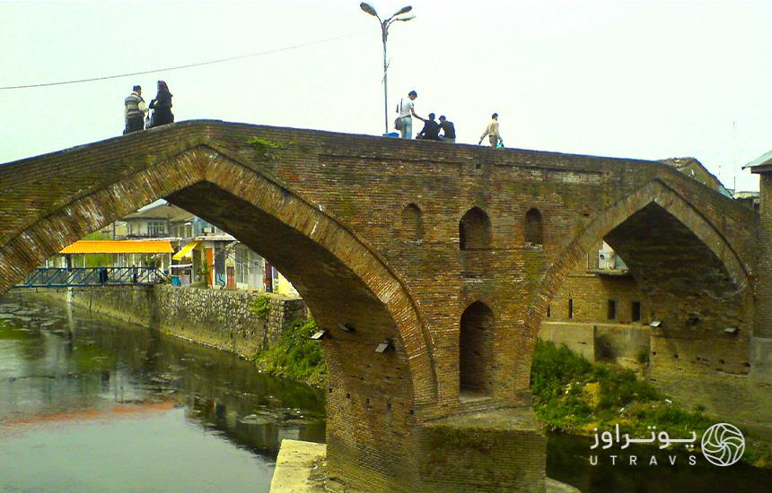 Langrud brick and historical bridge